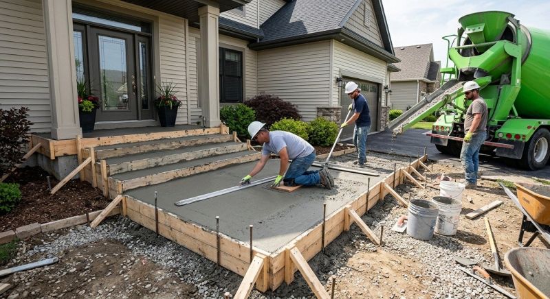 Concrete Installation in Toledo, OH