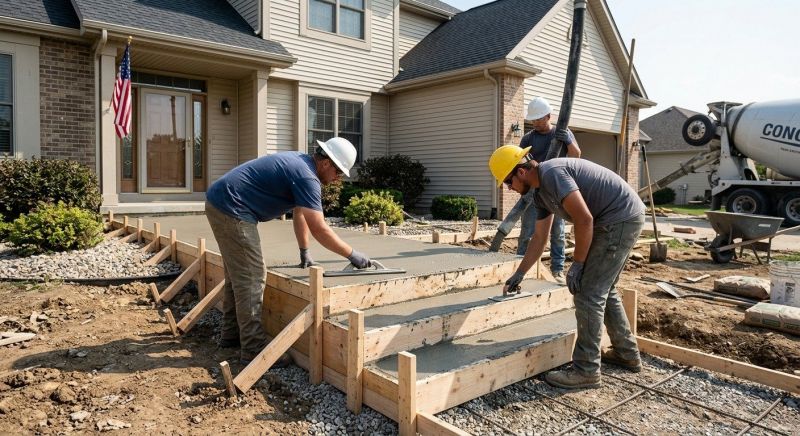 Concrete Installation in Toledo, OH