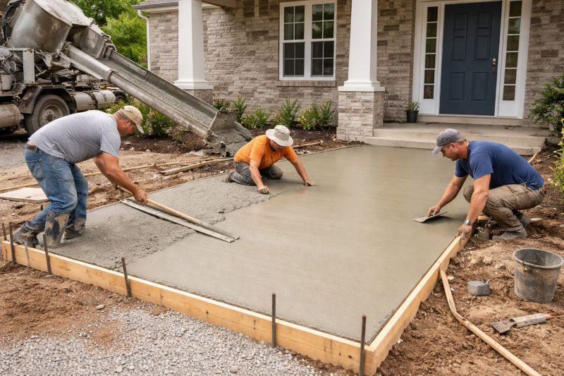 Concrete Installation in Toledo, OH