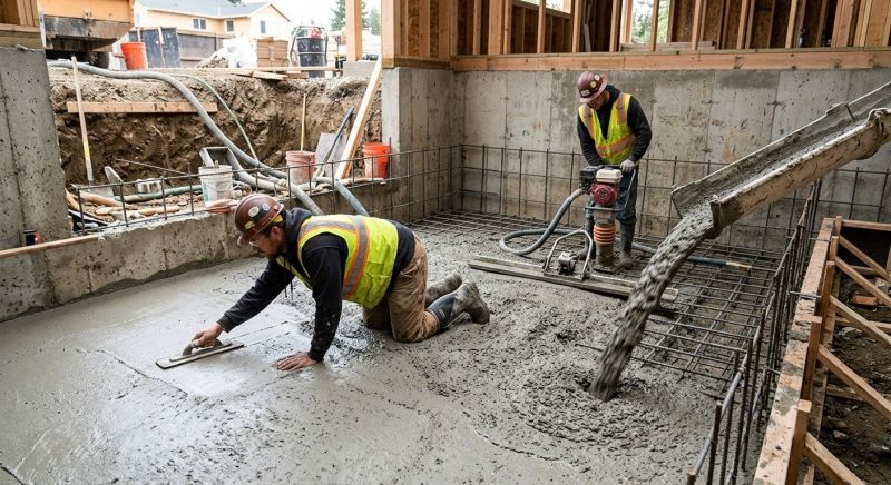 Basement Concrete Installation in Maumee, OH