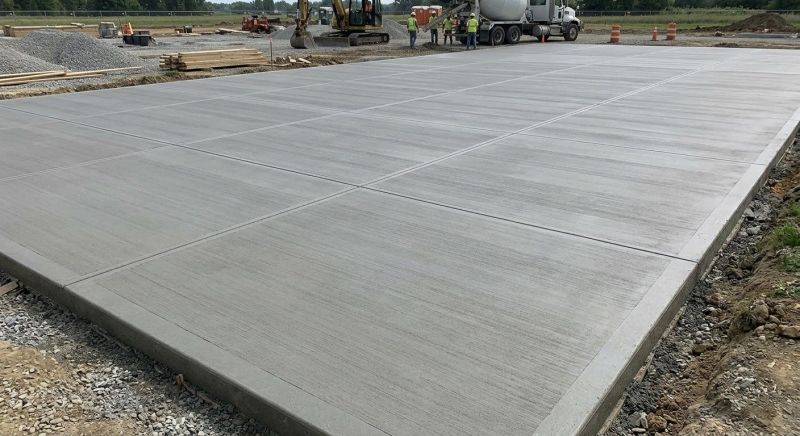 Commercial Slab Installation in Berkey, OH