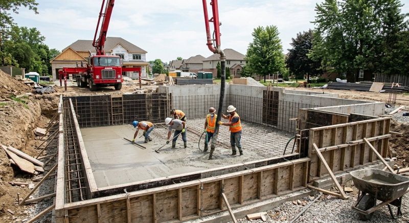 Concrete Basement Pouring in Toledo, OH