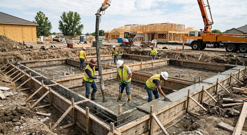 Concrete Foundation Installation in Maumee, OH