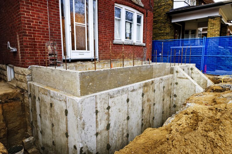 Foundation Wall Installation in Toledo, OH
