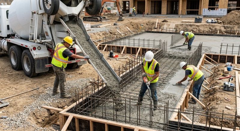 Foundation Wall Pouring in Holland, OH