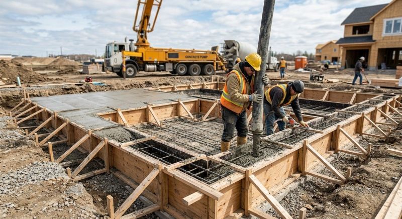 Foundation Wall Pouring in Toledo, OH