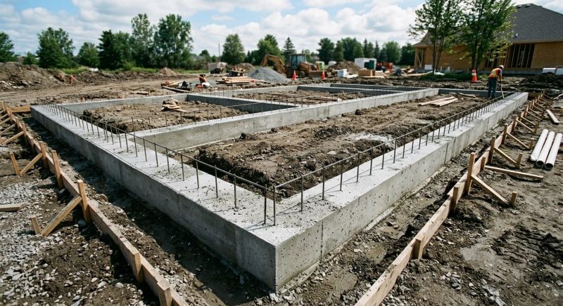 House Footing Construction in Toledo, OH